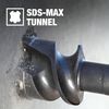 Makita 3 1/8in x 24in SDS MAX Tunnel Bit, small image number 5