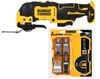 DEWALT XTREME 12V MAX Brushless Cordless Oscillating Tool (Bare Tool) & Oscillating 5-Piece Set, small image number 1