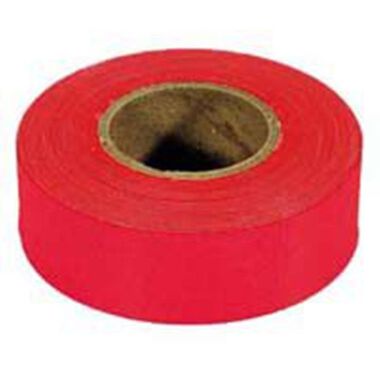 Irwin Tape 150 Ft. FLSCNT Red Flagging, large image number 0