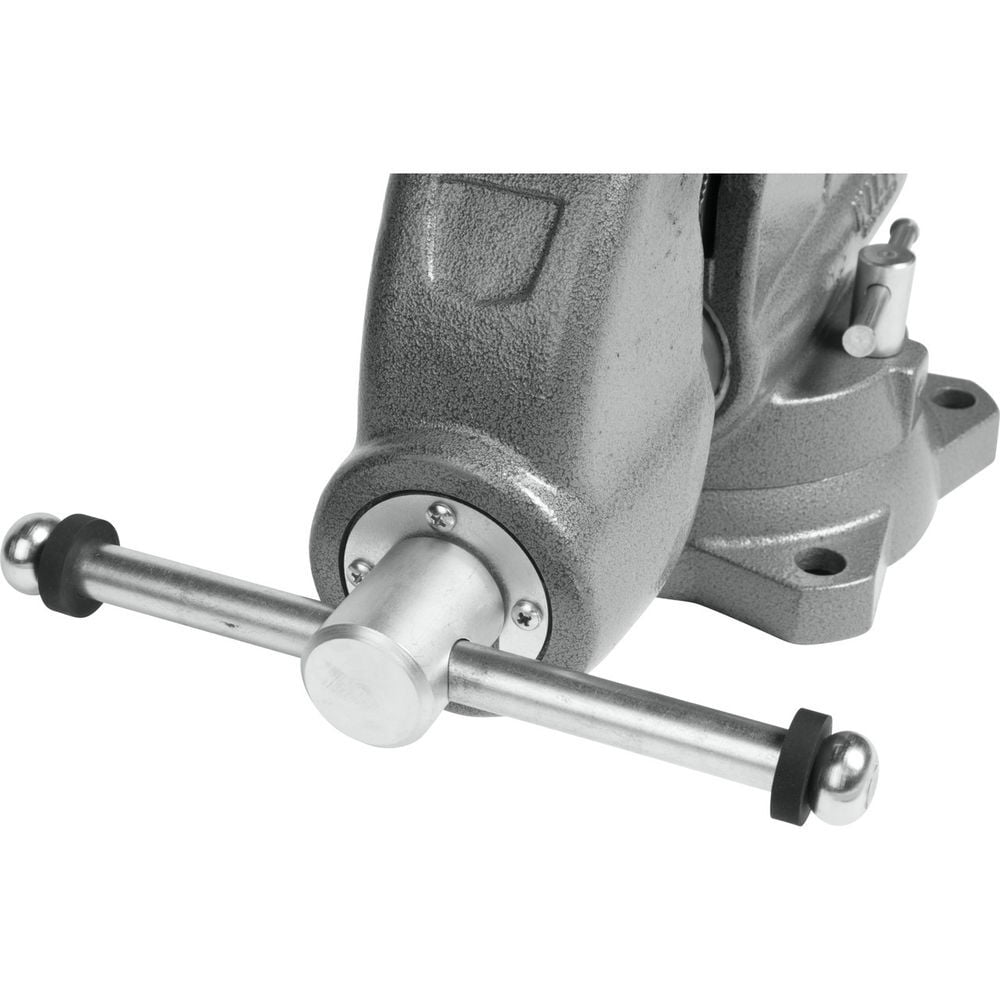 Wilton 4 1/2in C-1 Combo Pipe & Bench Round Channel Vise, large image number 5