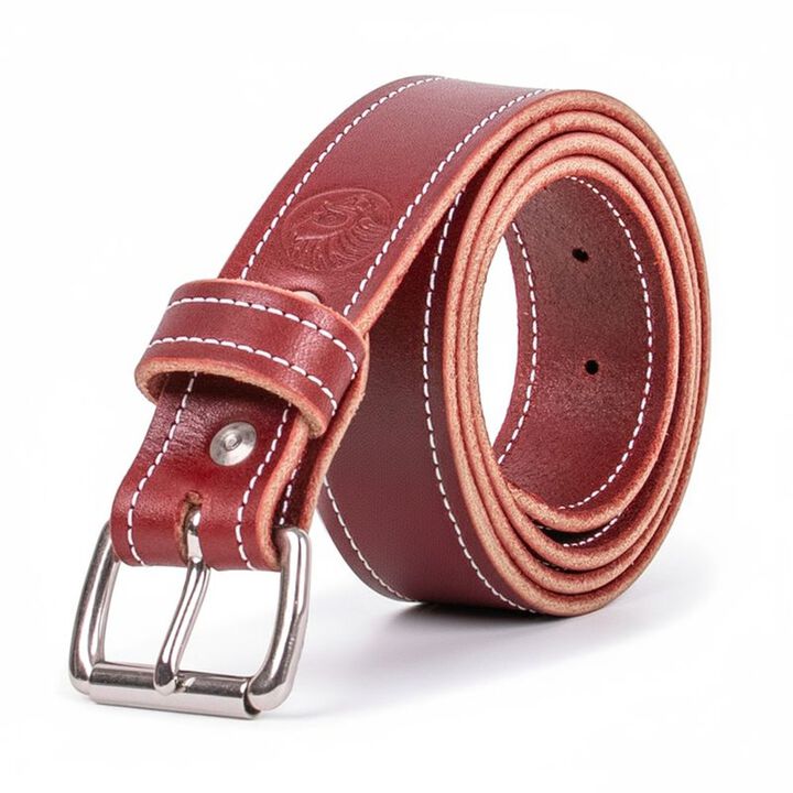 Occidental Leather 1-1/2 Inch Working Mans Pant Belt Oxy Red Large