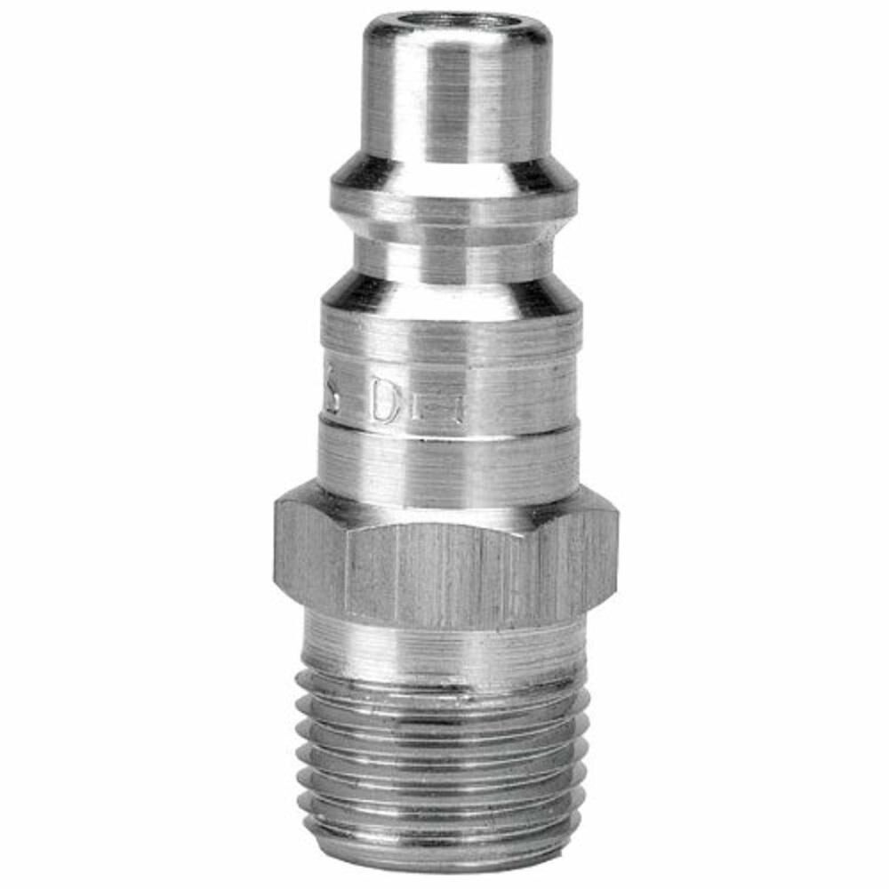 Dixon Valve and Coupling 1/4 Inch NPT Air Chief Industrial Male Threaded Plug, large image number 2