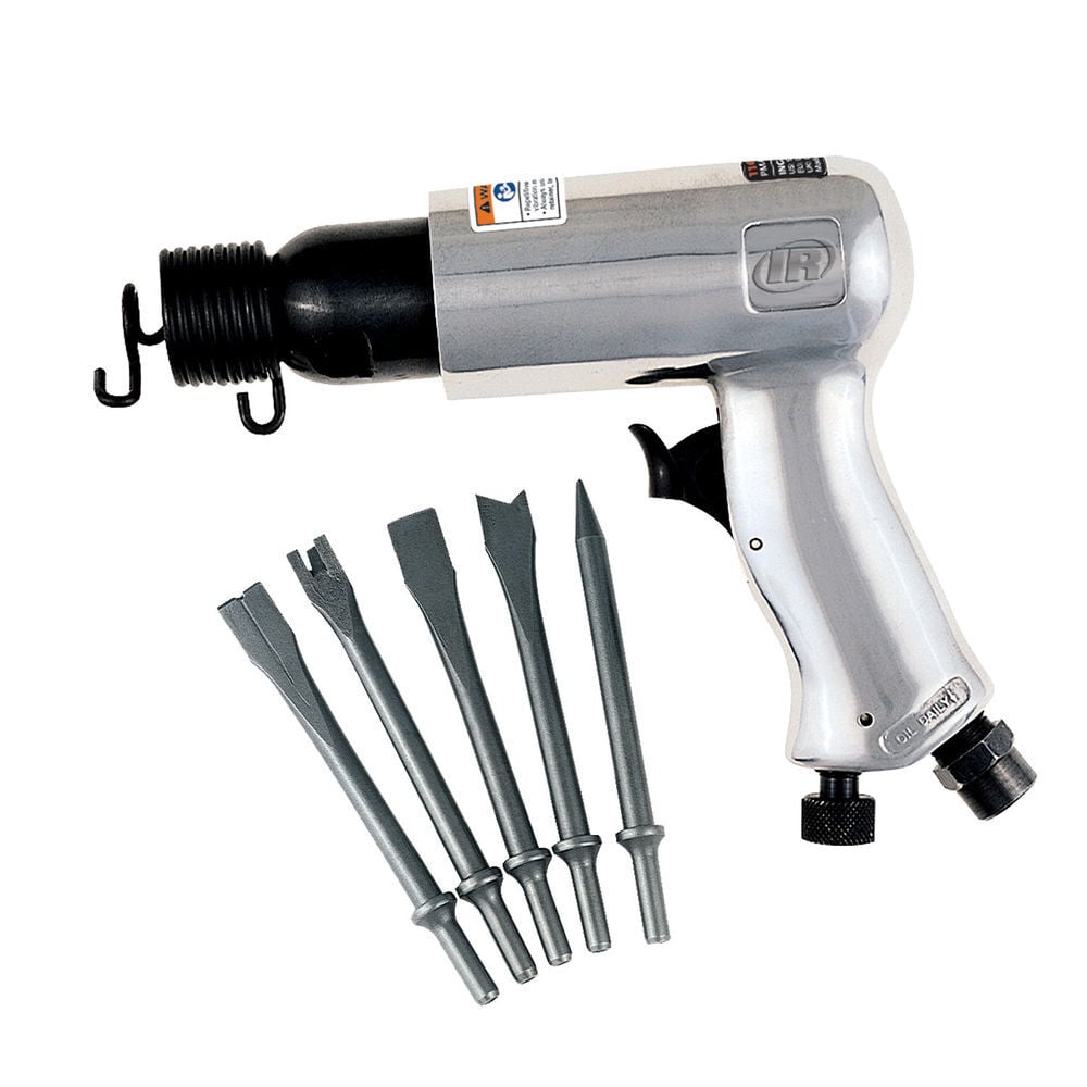 Ingersoll Rand Air Hammer Chisel Set, 3500 BPM, 5 Pieces, large image number 1