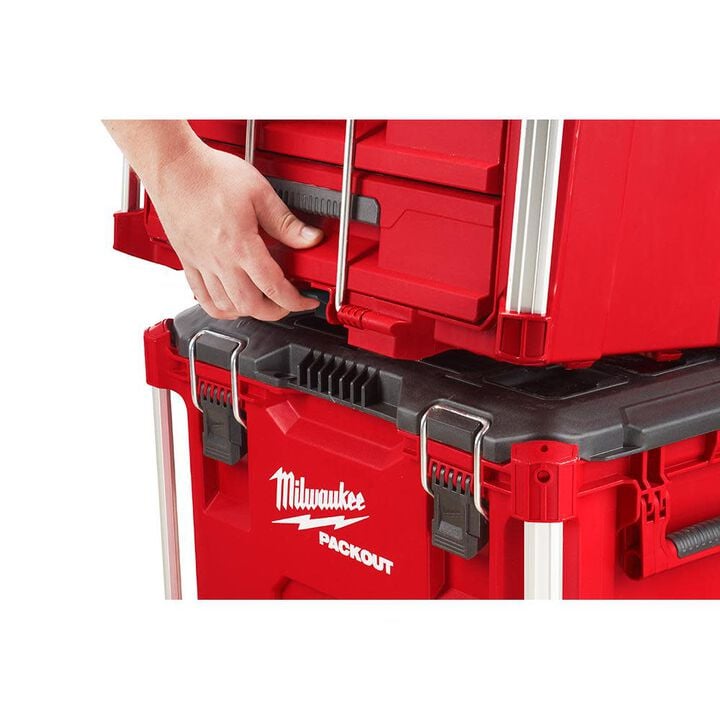 Milwaukee PACKOUT Drawers Tool Box 3 Drawer Bundle, large image number 6