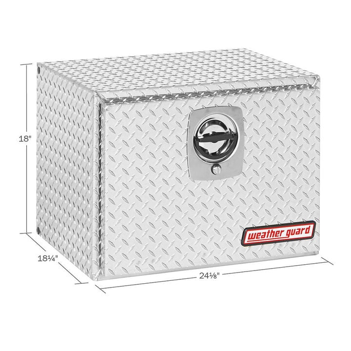 Weather Guard 4.3 Cu Ft Aluminum Compact Under Bed Box, large image number 2