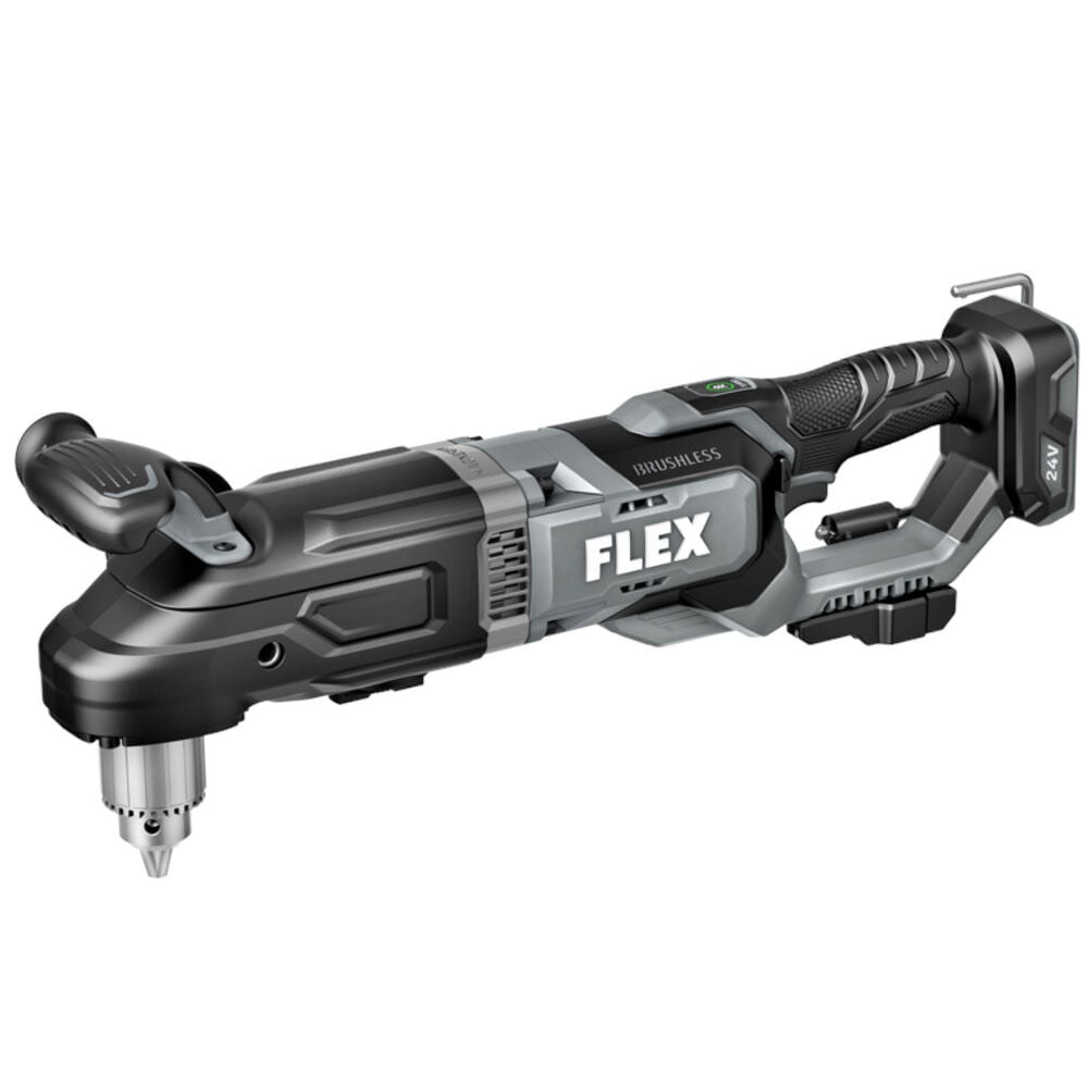 FLEX 24V Cordless 1/2 Inch 2-Gear Right Angle Drill (Bare Tool) - FX1681-Z