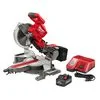 Milwaukee M18 10 Inch Miter Saw Kit with Battery, Folding Miter Saw Stand Bundle, small image number 4