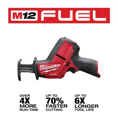 Milwaukee M12 FUEL HACKZALL Reciprocating Saw (Bare Tool), large image number 1