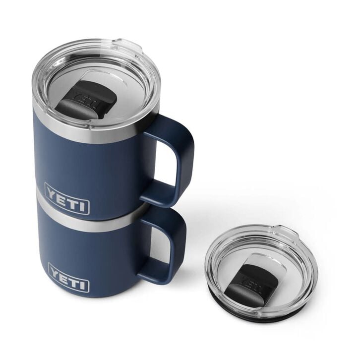 YETI Rambler 10 Oz Stackable Mug with Durasip Ceramic Lining, Black, large image number 3