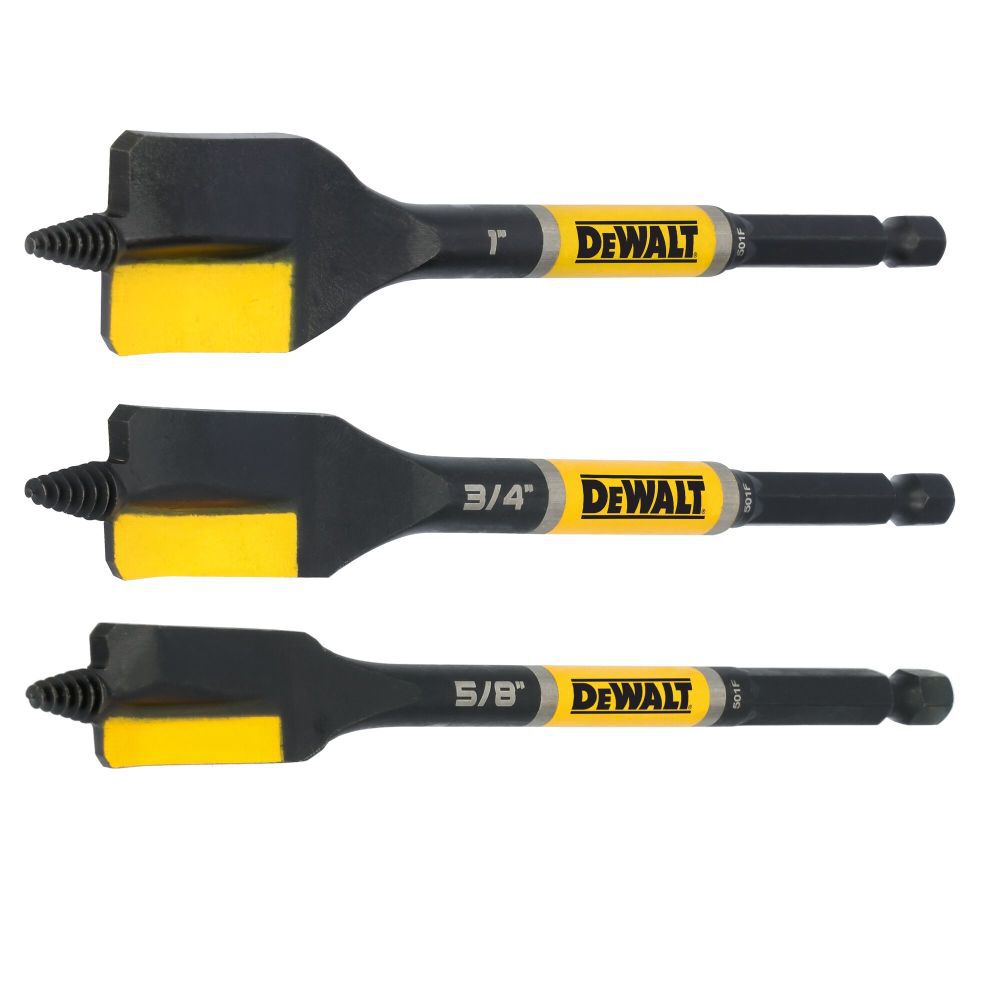 DEWALT Elite Series Nail Cutting Spade Bit Set 3 Pieces, large image number 4