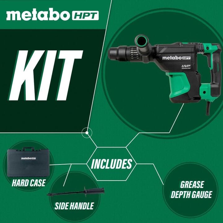 Metabo HPT 1-9/16in SDS Max Rotary Hammer, large image number 1
