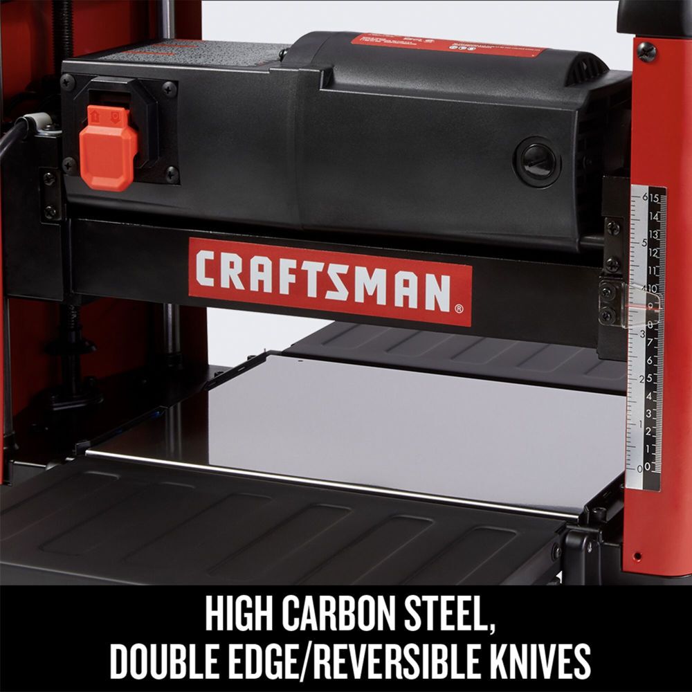 CRAFTSMAN 15 Amp Electric Benchtop Thickness Planer, large image number 8
