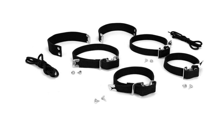 Surpro Stilts Strap Kit with Laces, Black