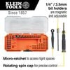 Klein Tools Precision Ratchet and Driver System 64pc, small image number 2