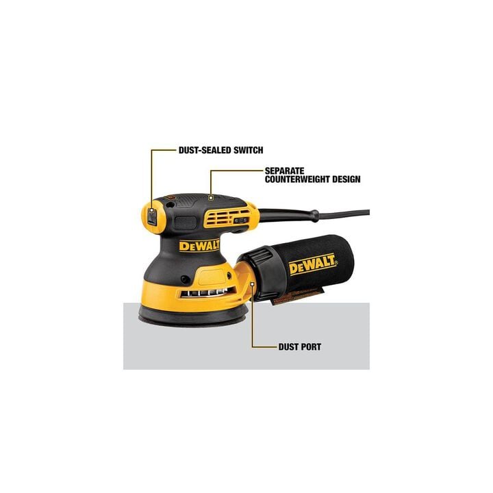 DEWALT Random Orbit Sander Variable Speed 5in, large image number 3