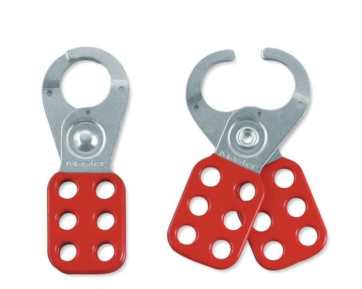 Master Lock Steel Lockout Hasp 1 In. (25mm) Jaw Clearance - 420