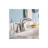 Moen Lindor Bathroom Faucet Spot Resist Nickel 2 Handle High Arc, small