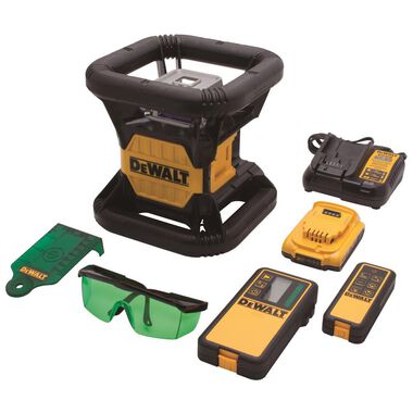 DEWALT 20 V MAX Tough Green Rotary Laser