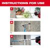 Milwaukee 3/8 Inch x 16 Inches x 18 Inches SHOCKWAVE Carbide Bellhanger Multi-Material Bit, small image number 5
