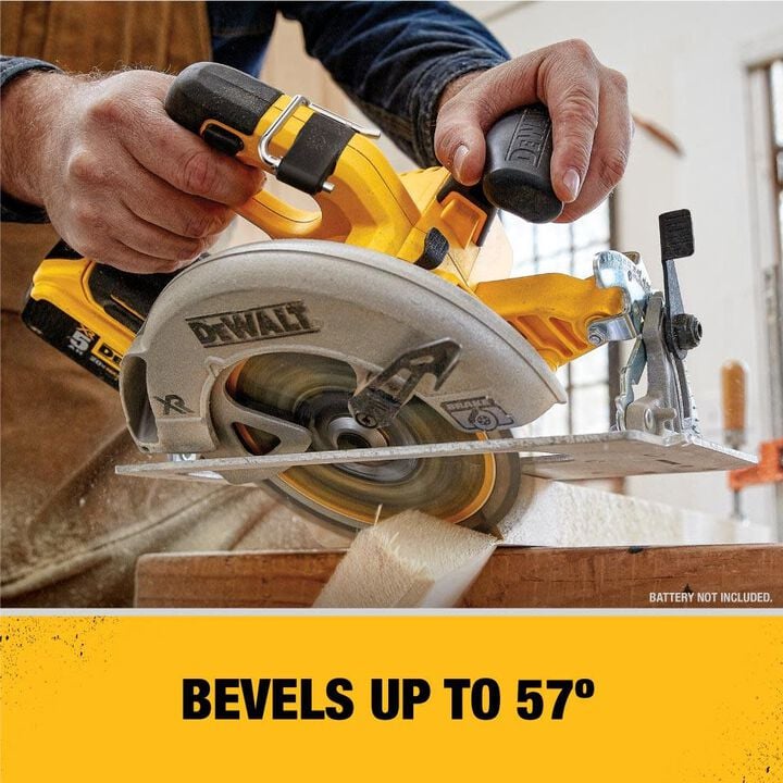 DEWALT DCS570P1 - 20V MAX 7-1/4 CORDLESS CIRCULAR SAW  KIT, large image number 4