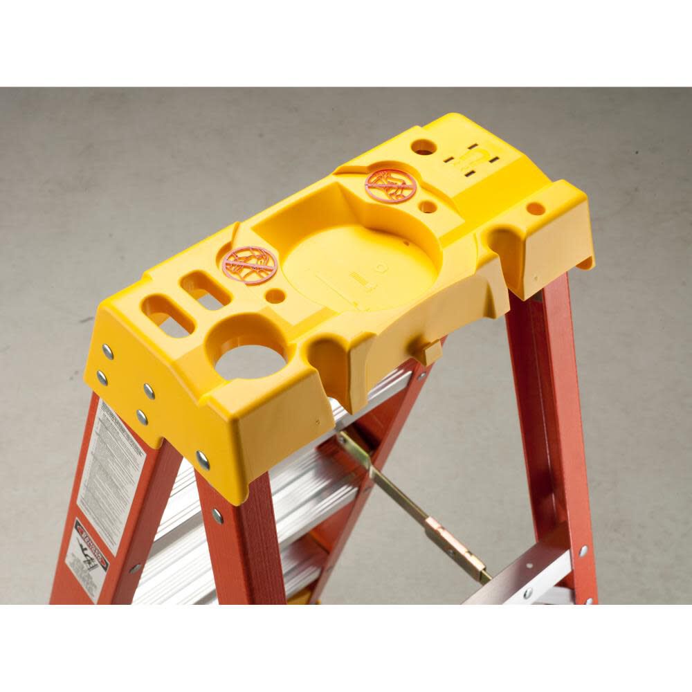 Werner 8ft Type IA Fiberglass Step Ladder, 12 Ladder Bundle, large image number 6