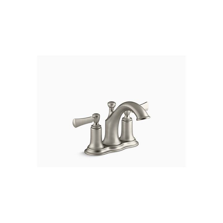 Kohler Elliston Bathroom Sink Faucet Nickel 2 Handle Centerset