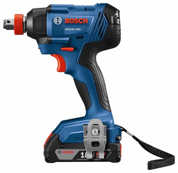 Bosch 18V Freak 1/4in & 1/2in Two In One Bit/Socket Impact Driver Kit Reconditioned, large image number 1