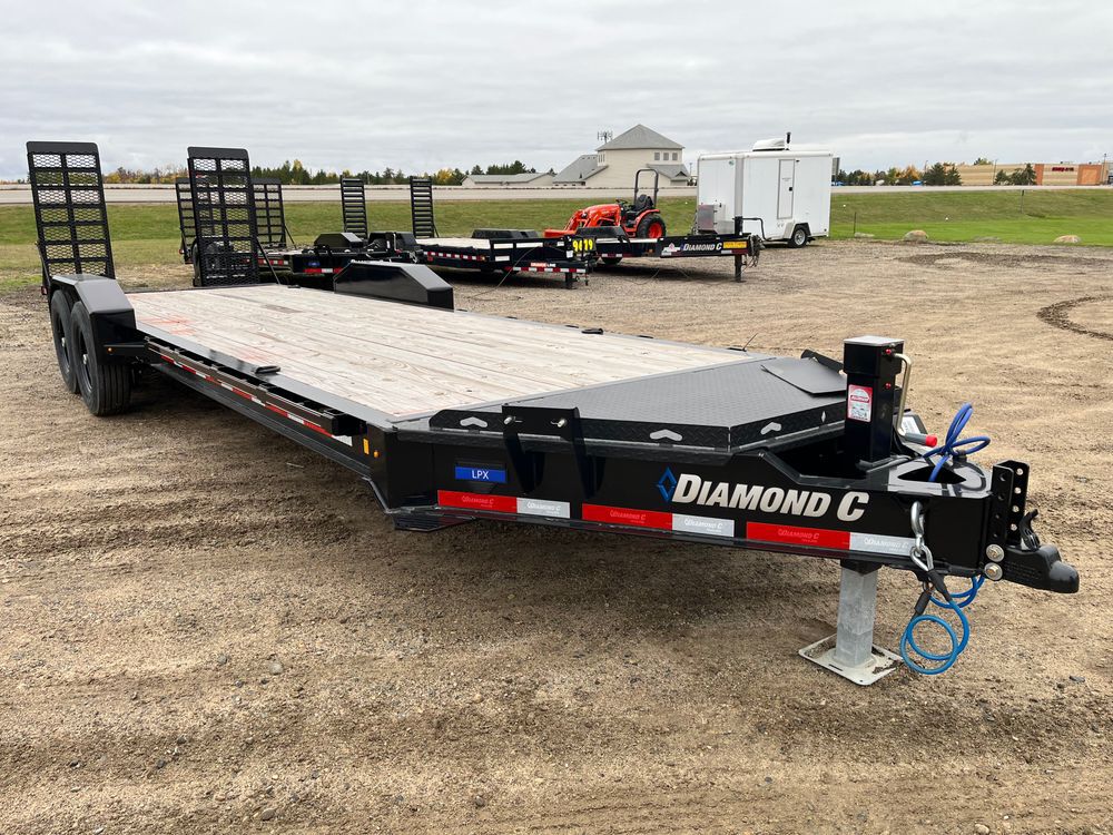 Diamond C LPX 24 Ft 14900 GVWR Low Profile Equipment Trailer, large image number 2