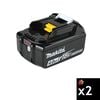 Makita Promotional 2 Pack of Outdoor Adventure 18V LXT  4.0Ah Battery Bundle, small image number 1