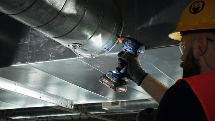 Bosch Promotional 18V Impact Driver Connected Ready Freak Two In One 1/4in & 1/2in (Bare Tool), large image number 6