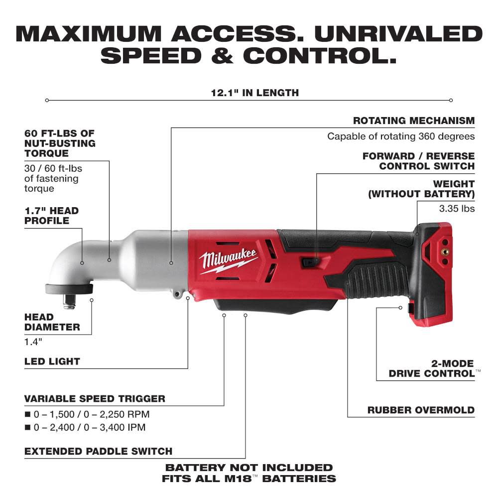 Milwaukee 90 degree impact wrench cheap