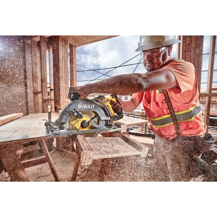 DEWALT 60V MAX 7-1/4 Inch Cordless Saw & 12V MAX Combo Kit Bundle, large image number 7