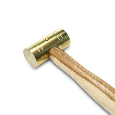 GEARWRENCH Hammer Brass with Hickory Handle 16 oz, large image number 1