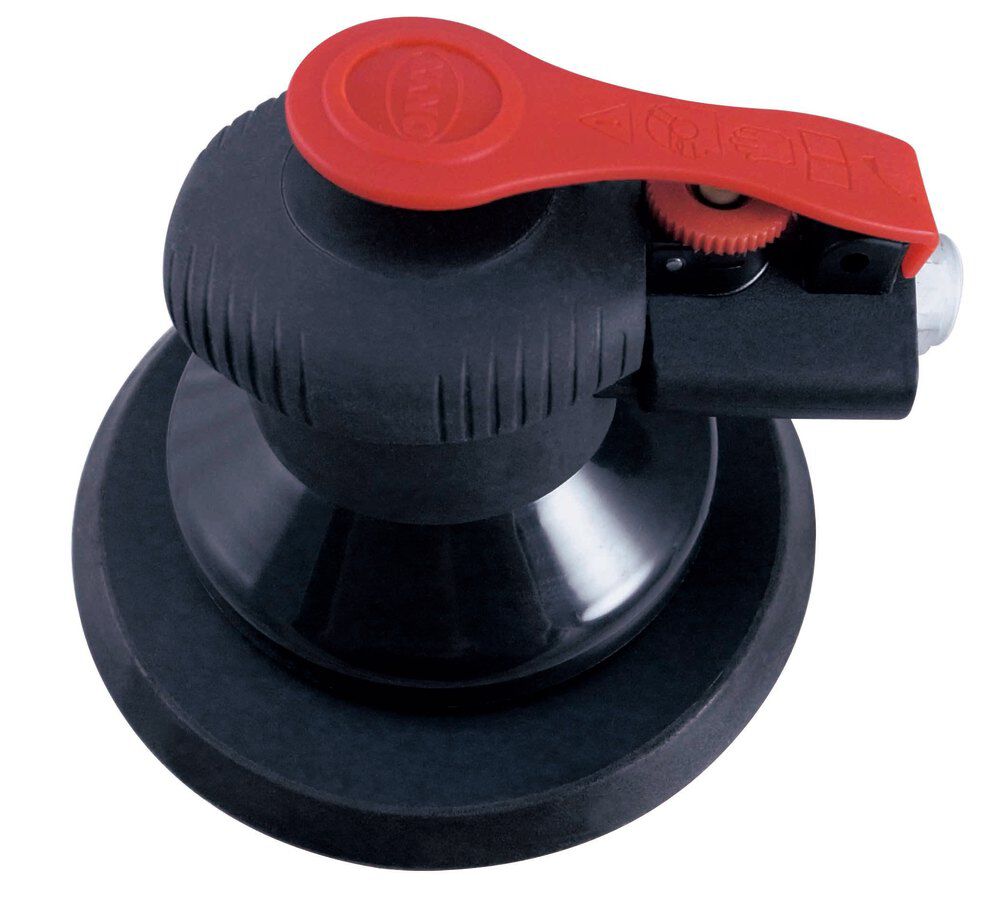 Astro Pneumatic Tools 6 Inch Finishing Palm Sander with 6 Inch PU Hook and Loop Backing Pad, large image number 2
