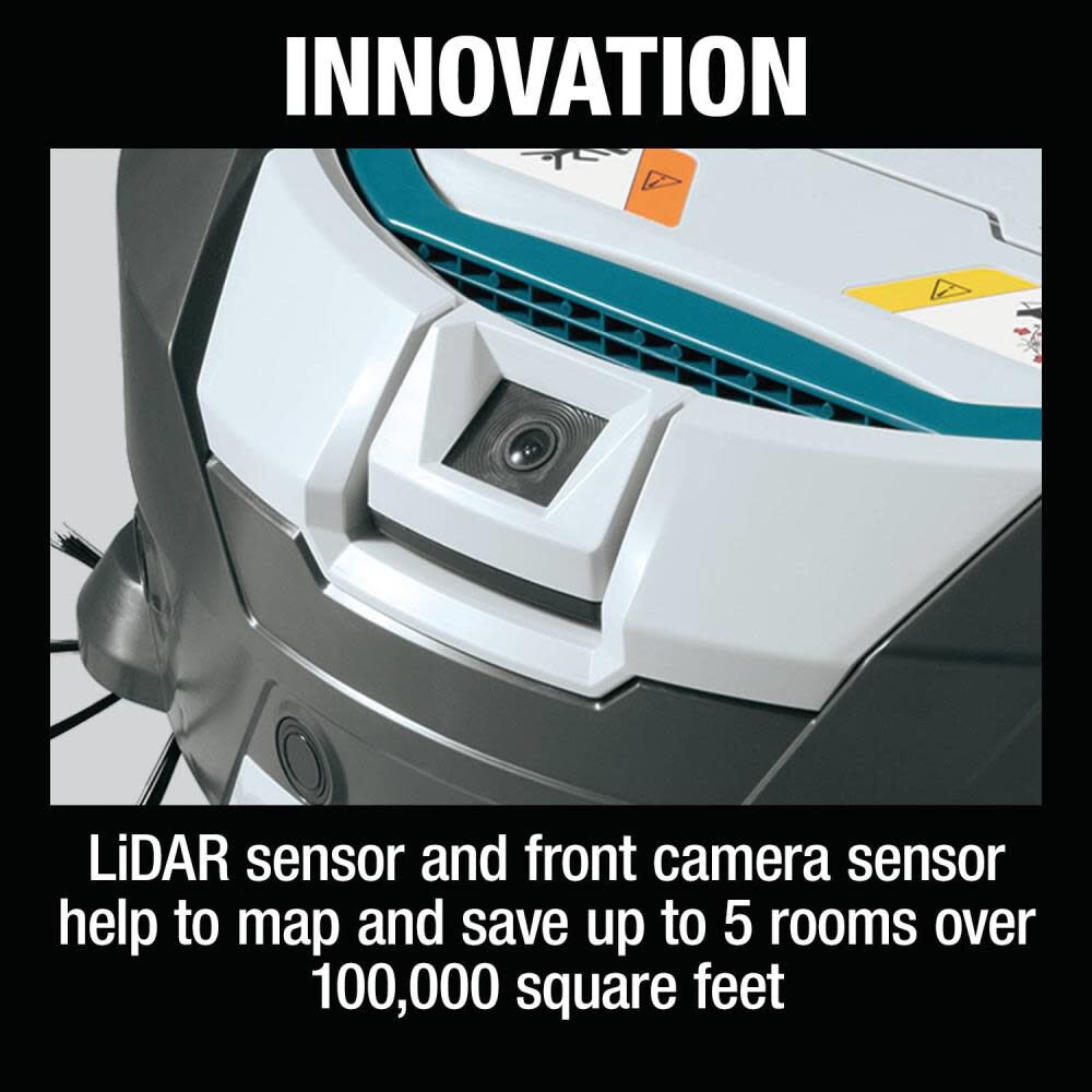 Makita 18V X2 LXT Smart Robotic HEPA Vacuum Kit DRC300PT Acme Tools