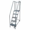 Cotterman Series 1000 5 Step X 26in W A6 Tread Step Ladder w/handrails, small