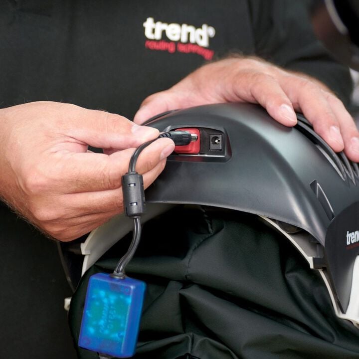 Trend AIR PRO 120V Battery Powered Air Circulating Face Shield, large image number 13