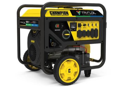 Champion Power Equipment 12000 Watt Tri-Fuel Generator Portable with Electric Start & CO Shield, large image number 1