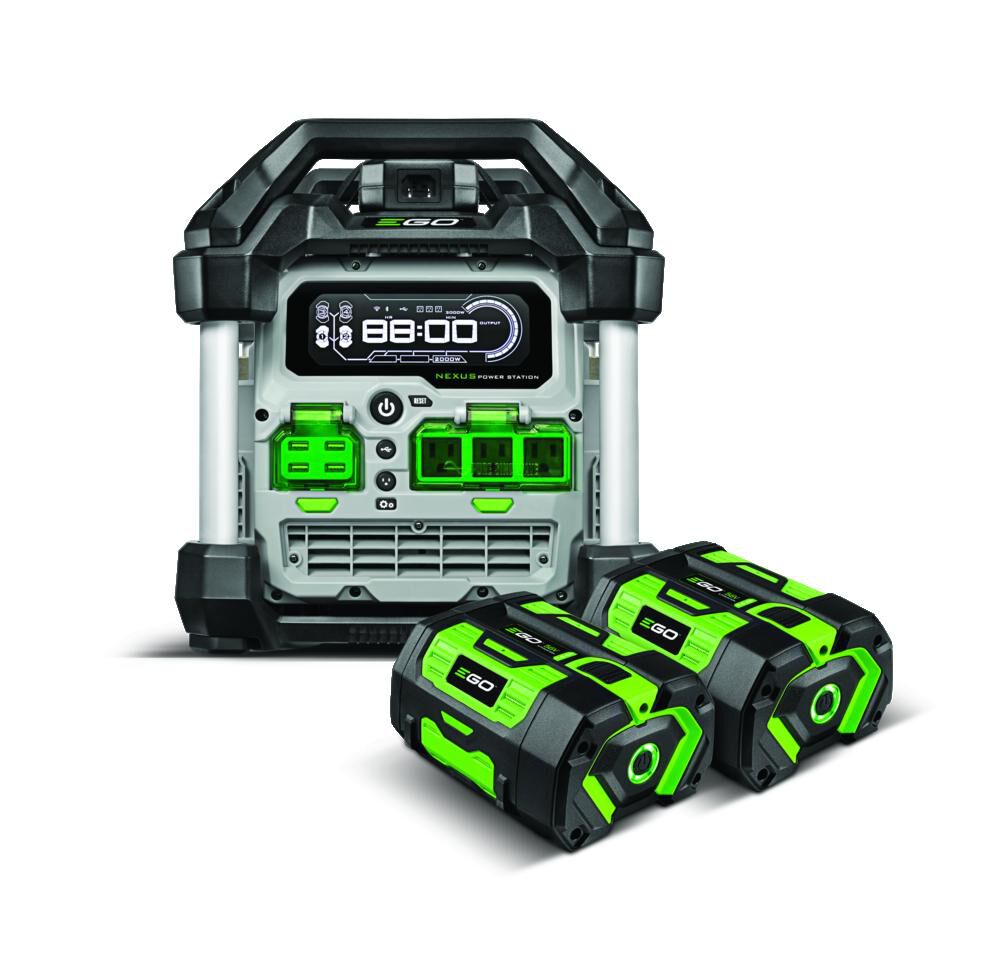 EGO Power+ Nexus 3,000 Watt 5.0Ah Lithium-Ion 2 Battery Reconditioned Portable Power Station Kit, large image number 4