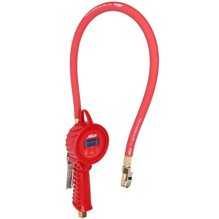 Milton 555e Digital Tire Inflator Gauge, 5 to 220 PSI,  1 PSI Accuracy, large image number 1