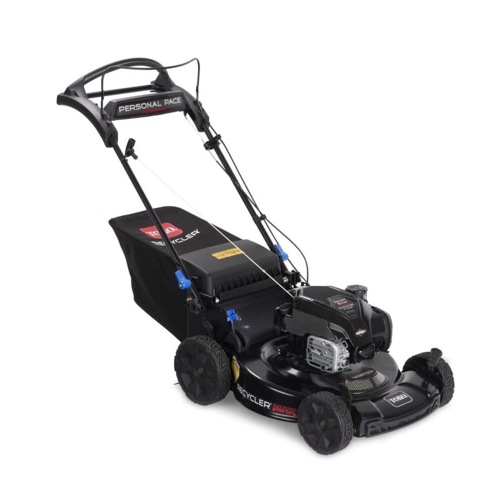 Toro 22 Inch Recycler Max Gas Push Lawn Mower with SmartStow, large image number 2