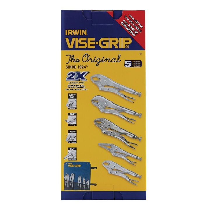 Irwin Vise-Grip Original Locking Pliers Set 5pc, large image number 7