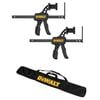 DEWALT TrackSaw Track Bag & TrackSaw Track Clamps - 2/Pack Bundle, small image number 1