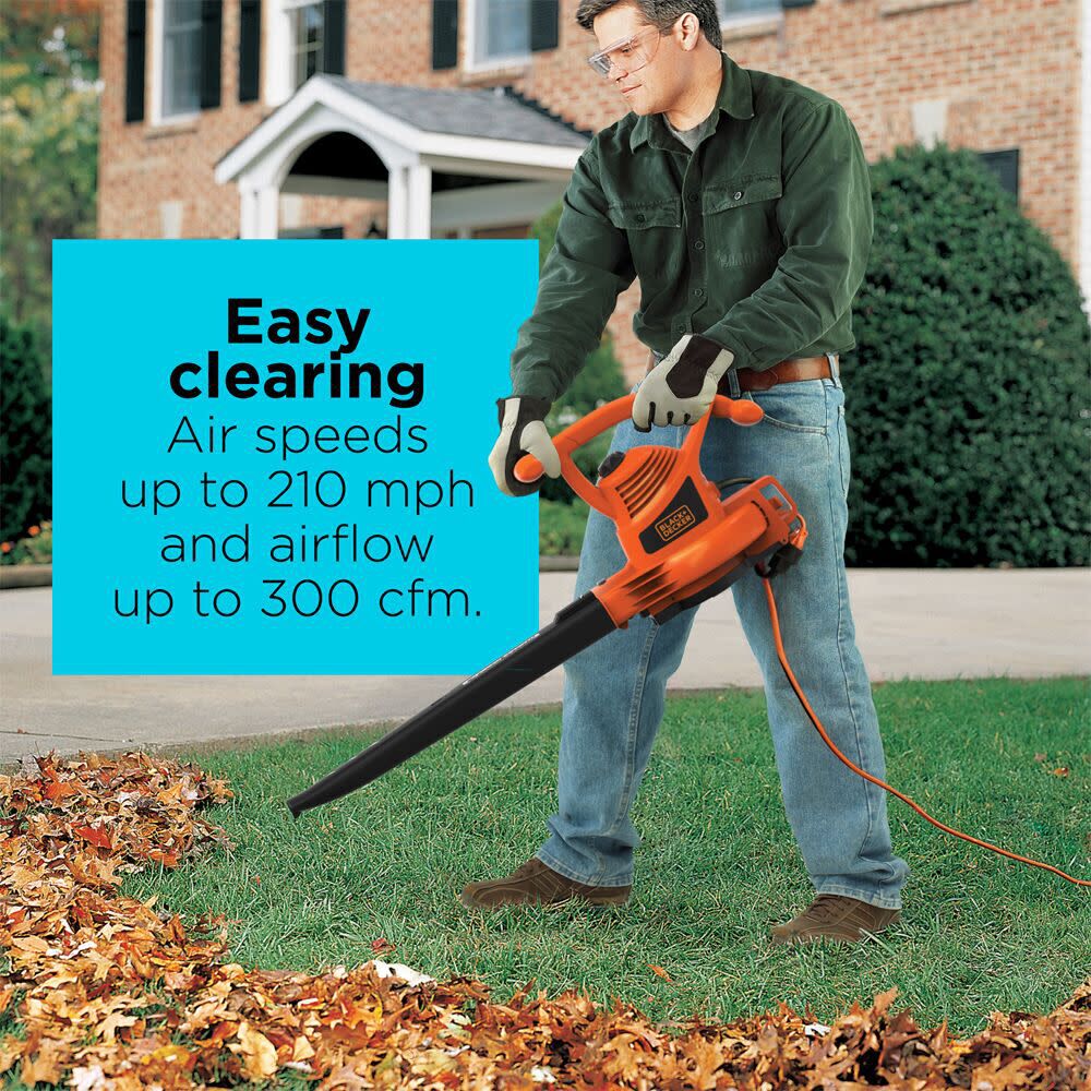 Black and Decker 12 Amp Blower/Vacuum/Mulcher BV3100 from Black and