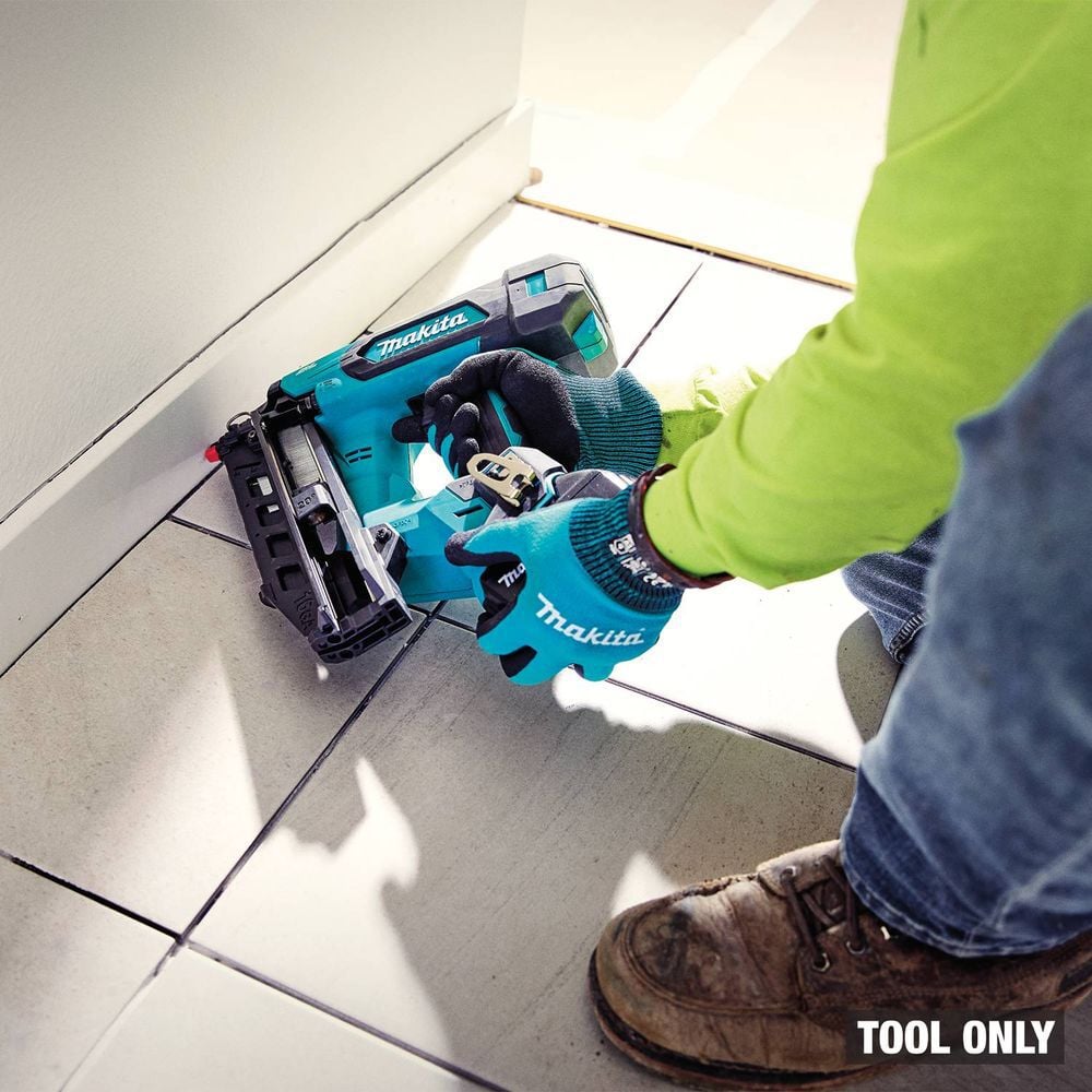 Makita 18V LXT Lithium-Ion Brushless Cordless 2-1/2 Inch Angled Finish Nailer 16 Gauge (Bare Tool), large image number 13