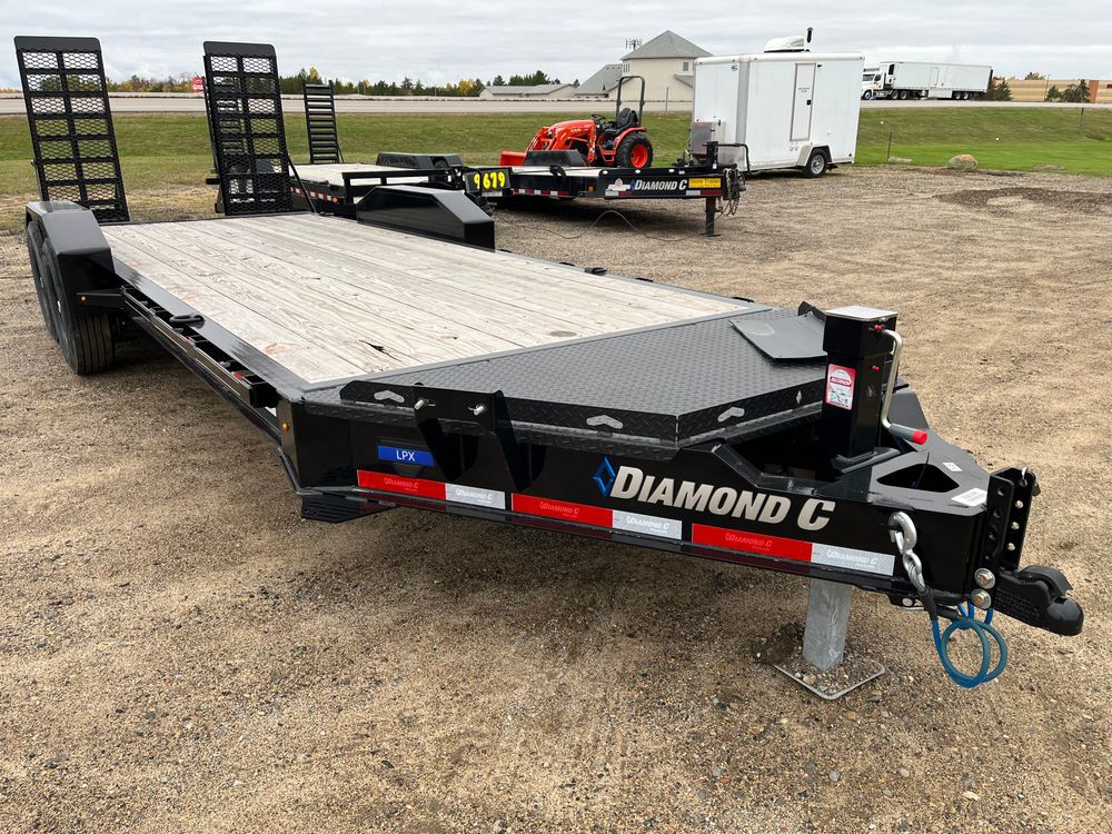 Diamond C LPX 20 Ft 14900 GVWR Low Profile Equipment Trailer, large image number 2