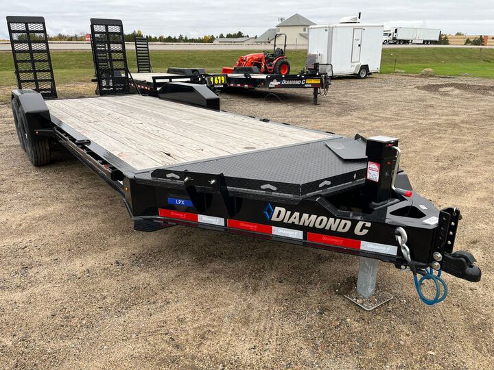 Diamond C LPX 20 Ft 14900 GVWR Low Profile Equipment Trailer, large image number 1