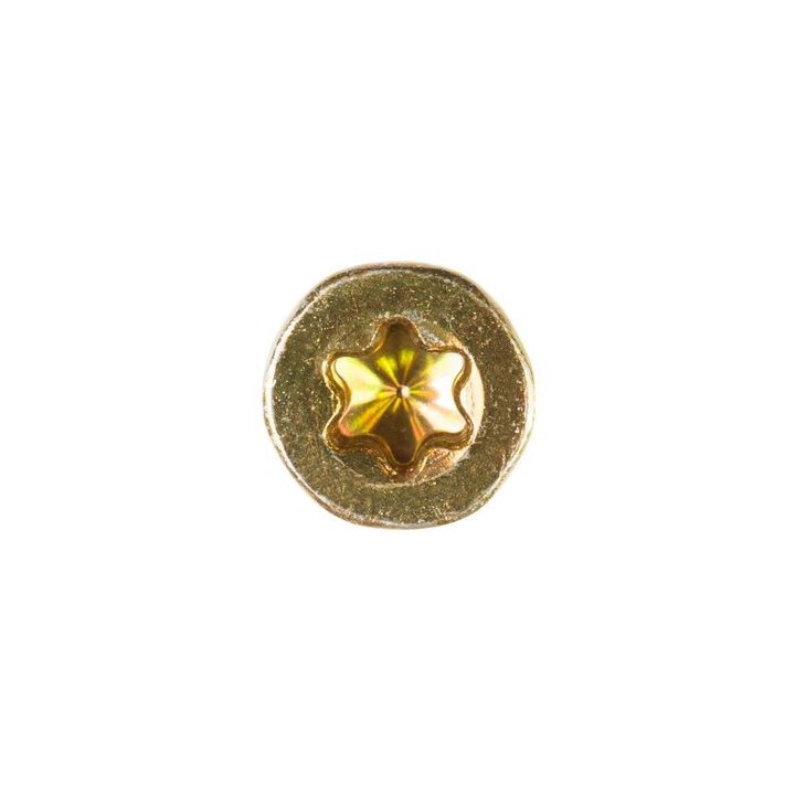 Simpson Strong-Tie Strong-Drive #9 x 1-3/4in L T25 Yellow Zinc Interior Wood Screw 2000pk, large image number 5