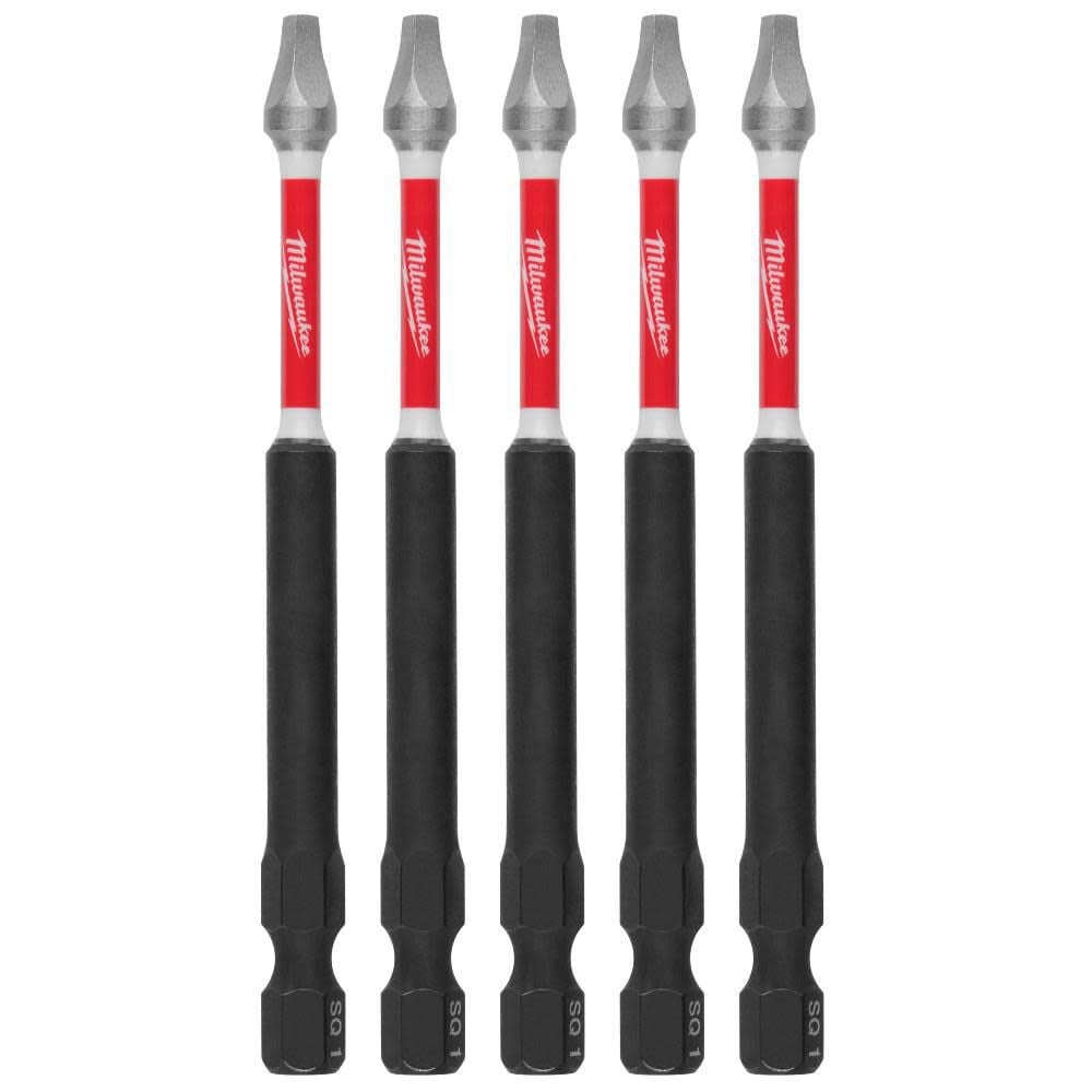 Milwaukee SHOCKWAVE 3.5 in. SQ1 Impact Driver Bits 5PK, large image number 8
