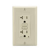 Leviton SmartlockPro AFCI Outlet 20A 125V Duplex Light Almond, small image number 1
